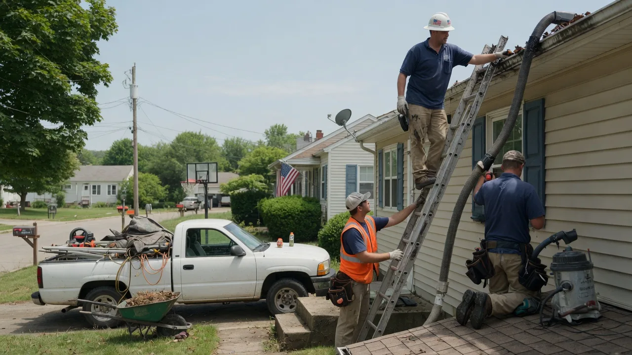 Gutter Installation in Ina, IL near me